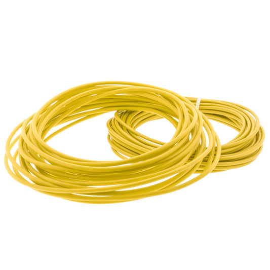 20 AWG GXL Primary Automotive Wire, Stranded Copper, Yellow