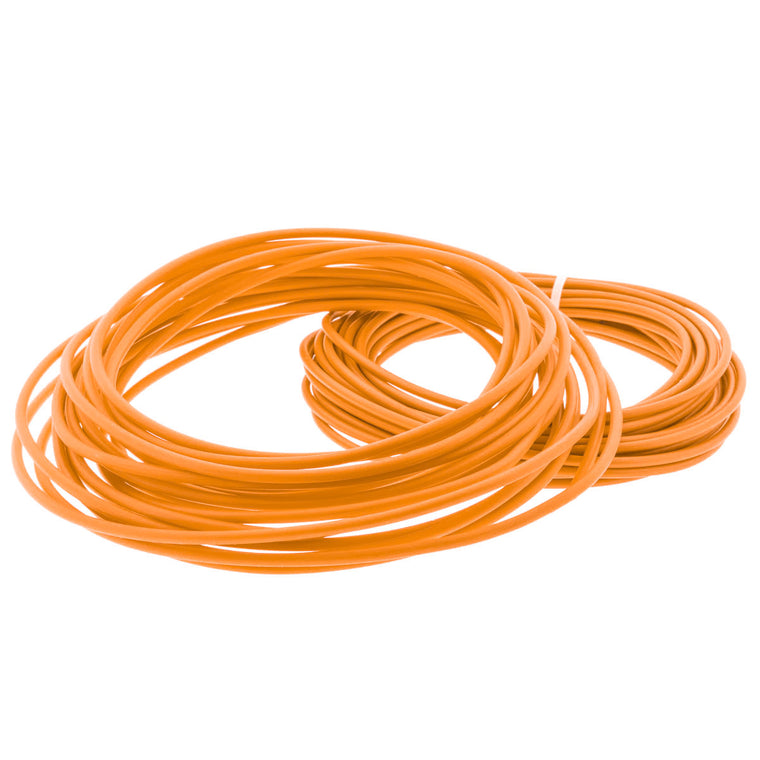 22 AWG TXL Primary Automotive Wire, Stranded Copper, Orange, Sold by the Foot Wire TXL